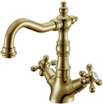 Смеситель для раковины Boheme Medici Presente 312/Бронзовый- фото