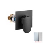 Palazzani Mis Color встроенный смеситель для душа хром/белый; хром/черный; хром/красный- фото