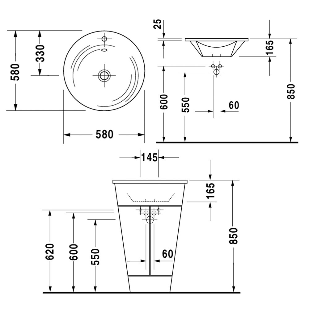 Duravit     580,  1   ,  ,  