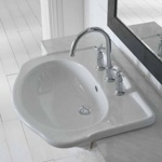 Раковина встраиваемая 68x53 Globo Paestum PA015.BI