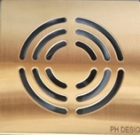 Точечный трап BOHEME SMARTLINE 10х10см матовое золото (satin gold) - фото3