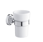 Подвесной стакан Savoy,  Хром/белый- фото