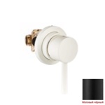 Palazzani Digit Color встроенный смеситель для душа белый/черный мат/- фото2