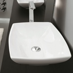 Artceram Jazz JZ15bi Раковина накладная 60x40 см.- фото