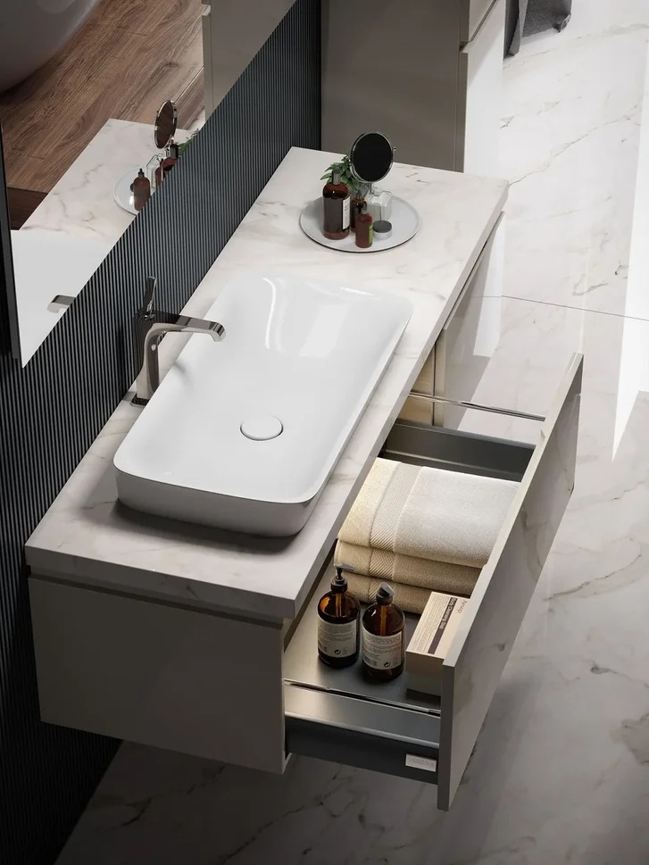 Тумба для ванной Verona Style Ampio 90 L/R
