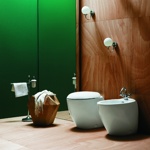 Azzurra Clas+ CLP 100/P Унитаз приставной 56x39- фото