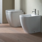 Биде напольное 45x36 Globo Stone SS010.BI - фото