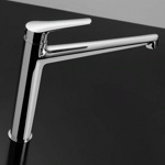 Palazzani 88 высокий смеситель для раковины с донным клапаном Click-Clack- фото2