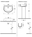 Раковина Kerasan K09 накладная 50см- фото2
