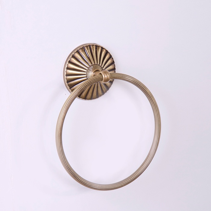 Полотенцедержатель-кольцо Allpe Rerto Opal, бронза