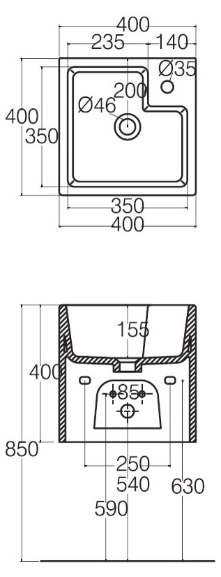  Althea Ceramica Design Plus 40050 