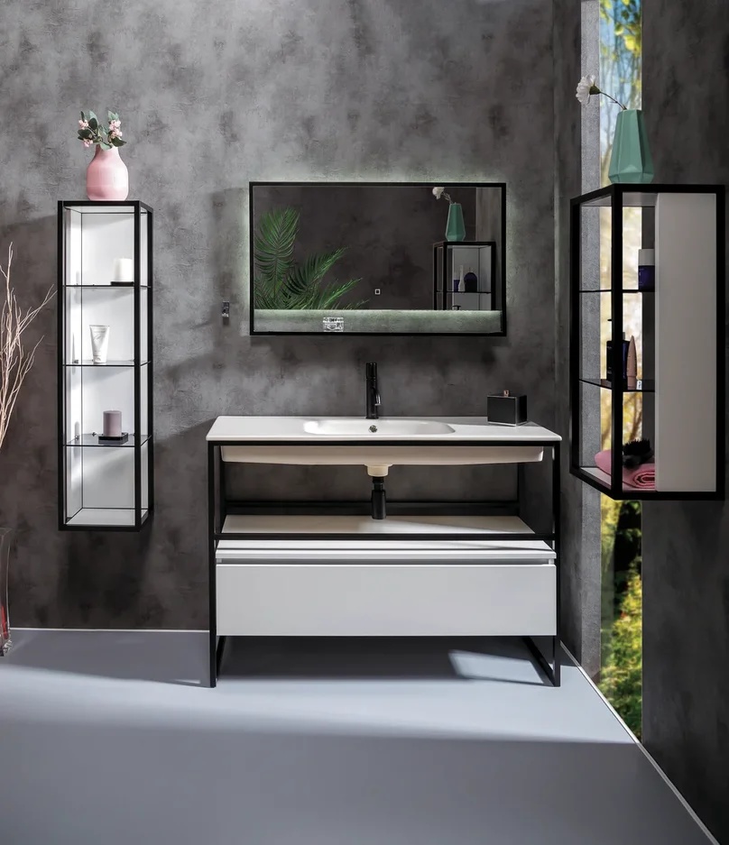 Мебель для ванной комнаты Armadi Art Loft 120 см white