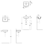 Раковина Simas Evolution 34см - фото2