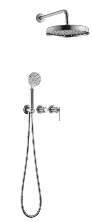 Душевая система скрытого монтажа Boheme ETERNA NICKEL BRUSH 174-NB- фото