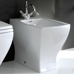 Artceram Jazz JZ04bi Биде напольное 54x36 см c креплением.- фото