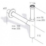 CИФОН ДЛЯ РАКОВИНЫ MIGLIORE ML.RIC-10.112- фото2