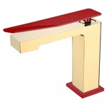 Смеситель для умывальника низкий Boheme Q 141-GR.2 - фото