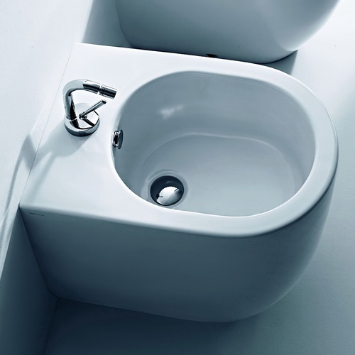 Биде напольное Kerasan Flo 3120- фото