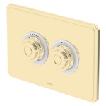 Панель пневматичеcкая металл Savoy для SV102, цвет золото глянец- фото