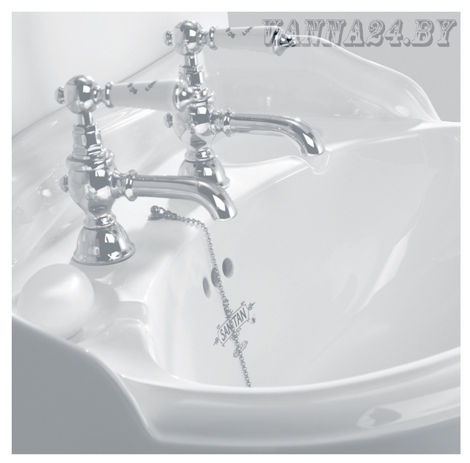 Раковина подвесная Sanitan Cloakroom Nouveau 495x410 мм
