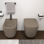 Cielo Era Унитаз напольный 36,5x52xh42см, безободковый, цвет: Fango- фото