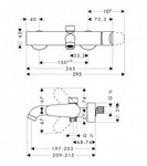 Смеситель для ванны Axor Citterio M- фото3