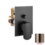 Palazzani Mis Color встроенный смеситель для ванны\душа на 2 пользователя- фото3