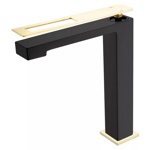 Смеситель для умывальника высокий Boheme Q 142-BG- фото