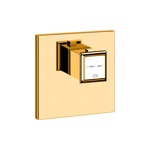 Gessi Eleganza Встраиваемый термостатический смеситель, подключение на 3/4”, цвет: золото- фото