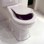 Сиденье для унитаза с микролифтом Kerasan Retro - фото