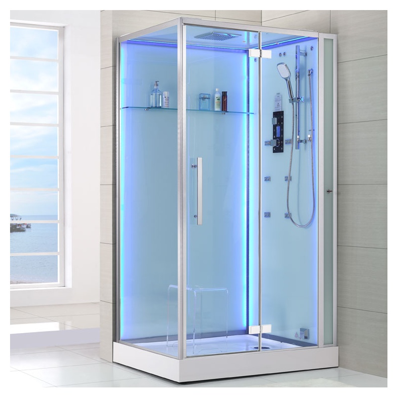 Гидромассажная  кабина Eago DZ990-1F12  (1200х900х2235м) ПРАВАЯ- фото