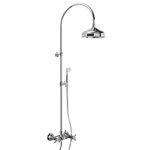 Palazzani Adams душевая система со смесителем хром- фото