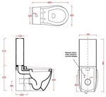 Унитаз с бачком ArtCeram Blend L3145- фото2