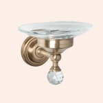 TWCR106br/sw мыльница подвесная стеклянная 