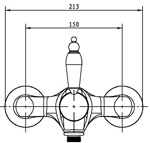 Смеситель для душа Boheme Medici Ripresa 304 - фото2