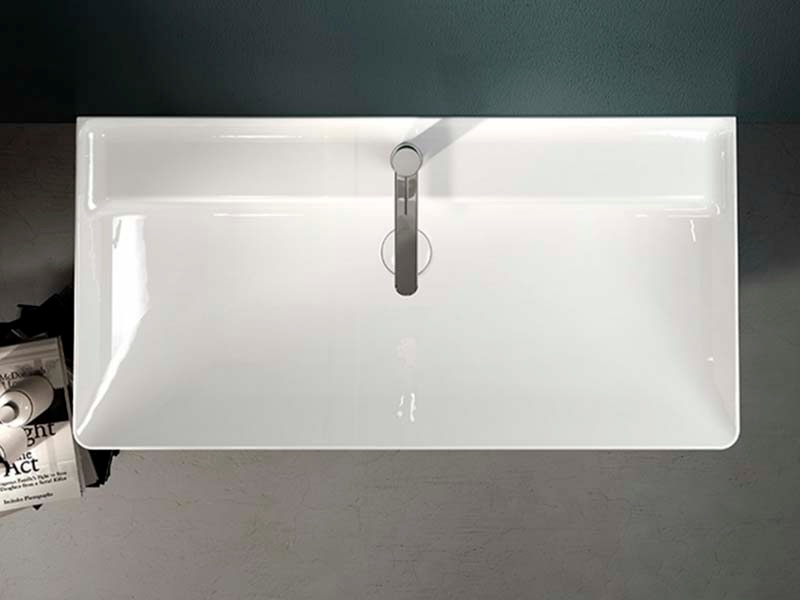 Раковина накладная\подвесная HATRIA CANALGRANDE Y1EL01