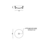 GSI Sand Раковина накладная круглая 48 см, h 14см без отв под смеситель, цвет белый- фото3
