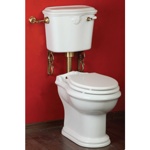 Унитаз напольный со средним бачком с фронтальной ручкой Impero MIGLIORE Impero IMPM BICR- фото