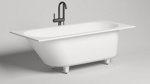 Встраиваемая ванна из камня Salini Ornella 1700 х 700 х 590/610 мм- фото3