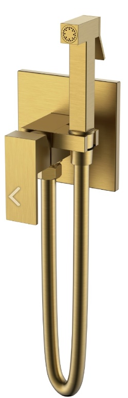 Смеситель гигиенический Boheme Qubic Bronze 477-BR- фото