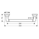 Axor Citterio Поручень- фото2