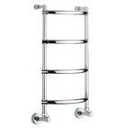 Полотенцесушитель MARGAROLI CURVED 432-4 Luna хром- фото