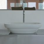 Раковина накладная 60x40 Globo Genesis GE041.BI - фото