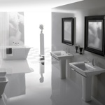 Раковина подвесная/встраиваемая 80x53 Globo Relais RE080.BI