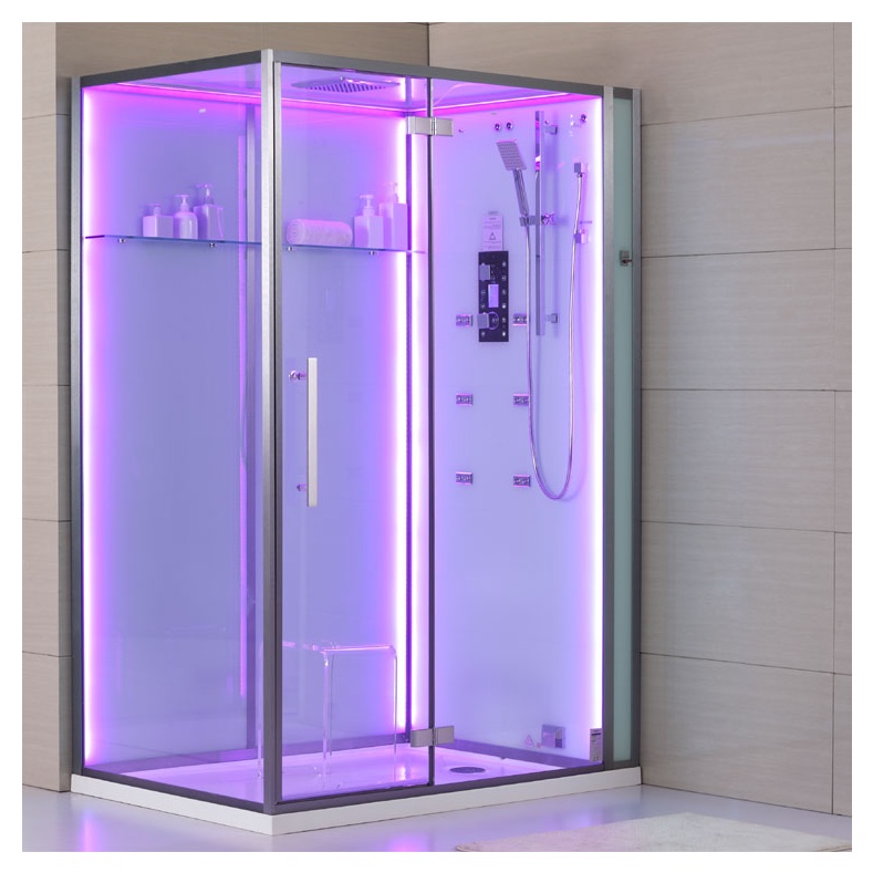 Гидромассажная  кабина Eago DZ991-1F12  (1500х900х2235мм) ПРАВАЯ- фото