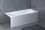 Встраиваемая ванна из камня Salini Ornella 1700 х 750 х 590/610 мм- фото3
