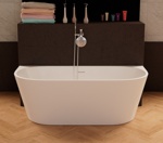 Ванна Frank F6163 White пристенная- фото