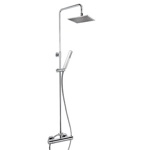 Palazzani Душевая система Qube+Mimo, хром- фото