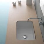 Раковина под столешницу 60x37 Globo Stone SS061.BI - фото