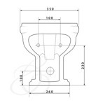 Caprigo BORGO биде- фото6